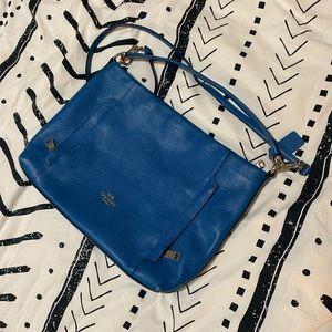 Blue Coach Crossbody Bag
